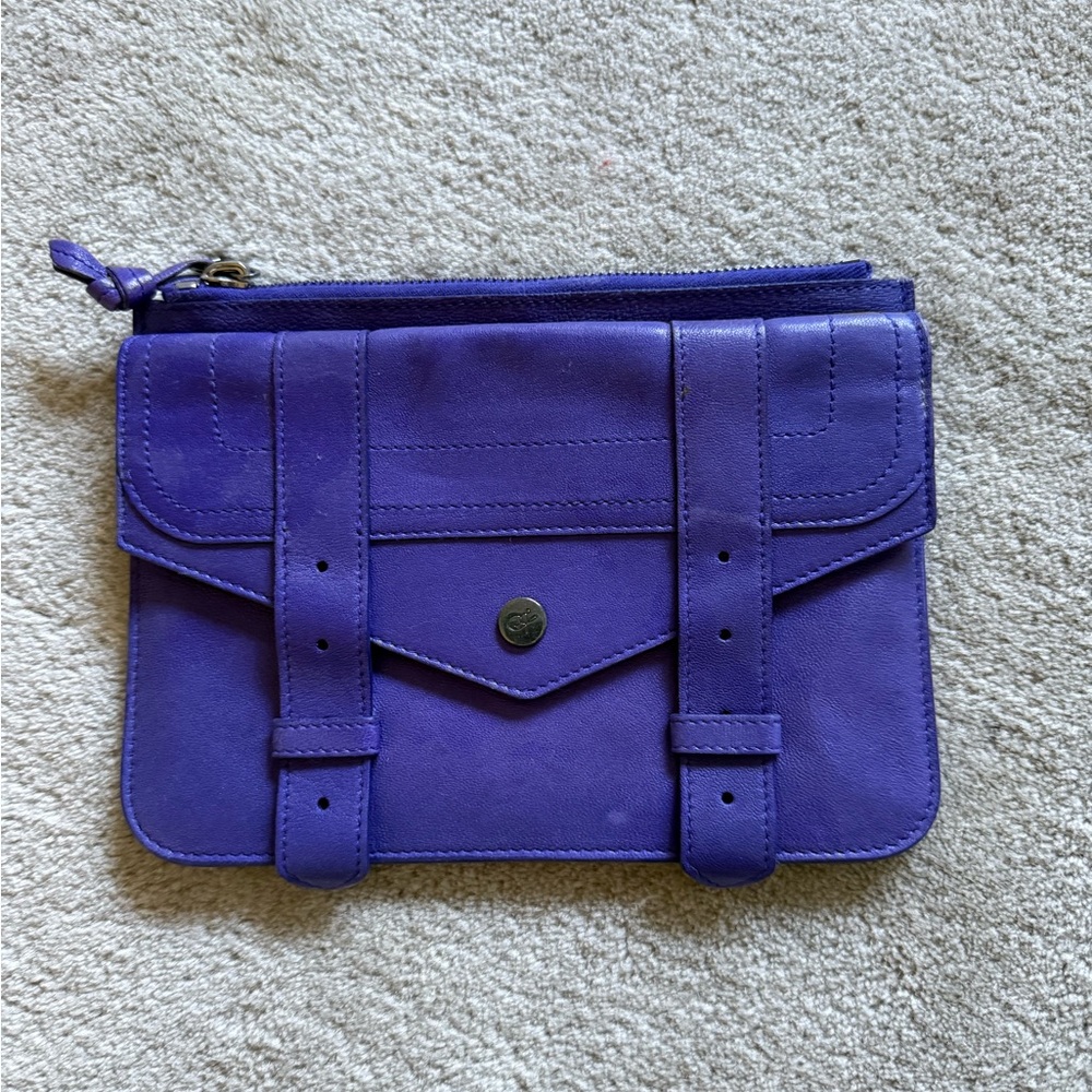 Proenza Schouler Vibrant Purple Clutch